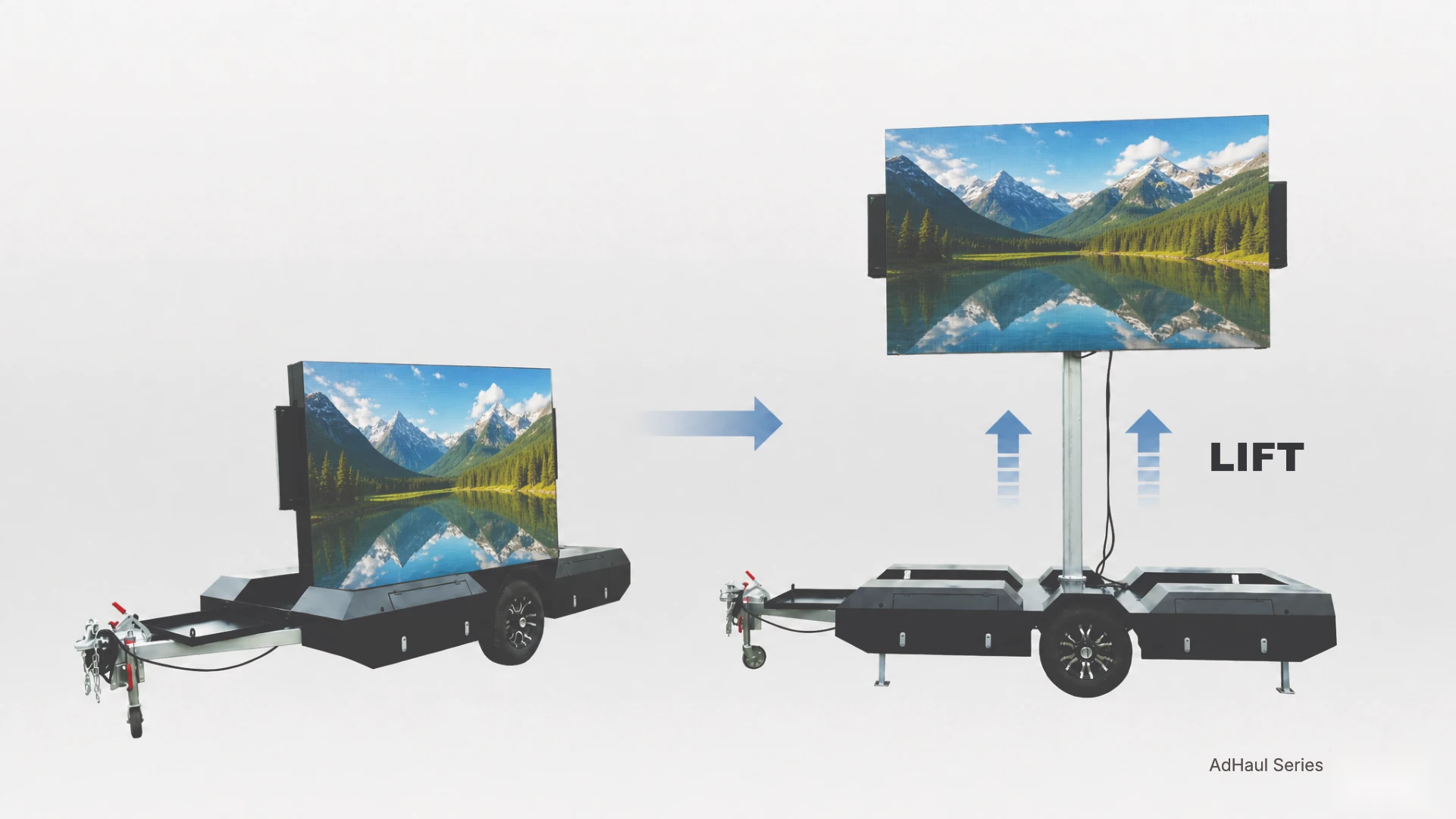 AdHaul — Hydraulic Lifting for Greater Visibility