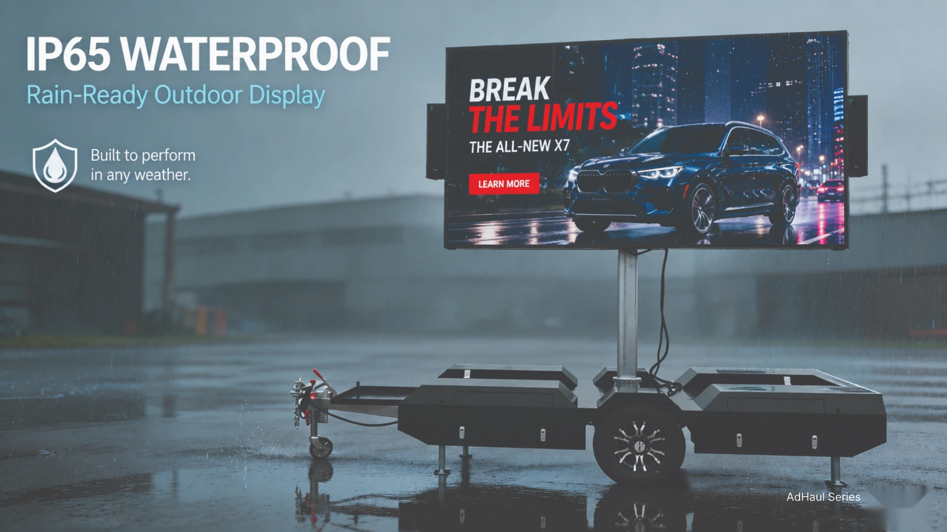 AdHaul — IP65 Weatherproof