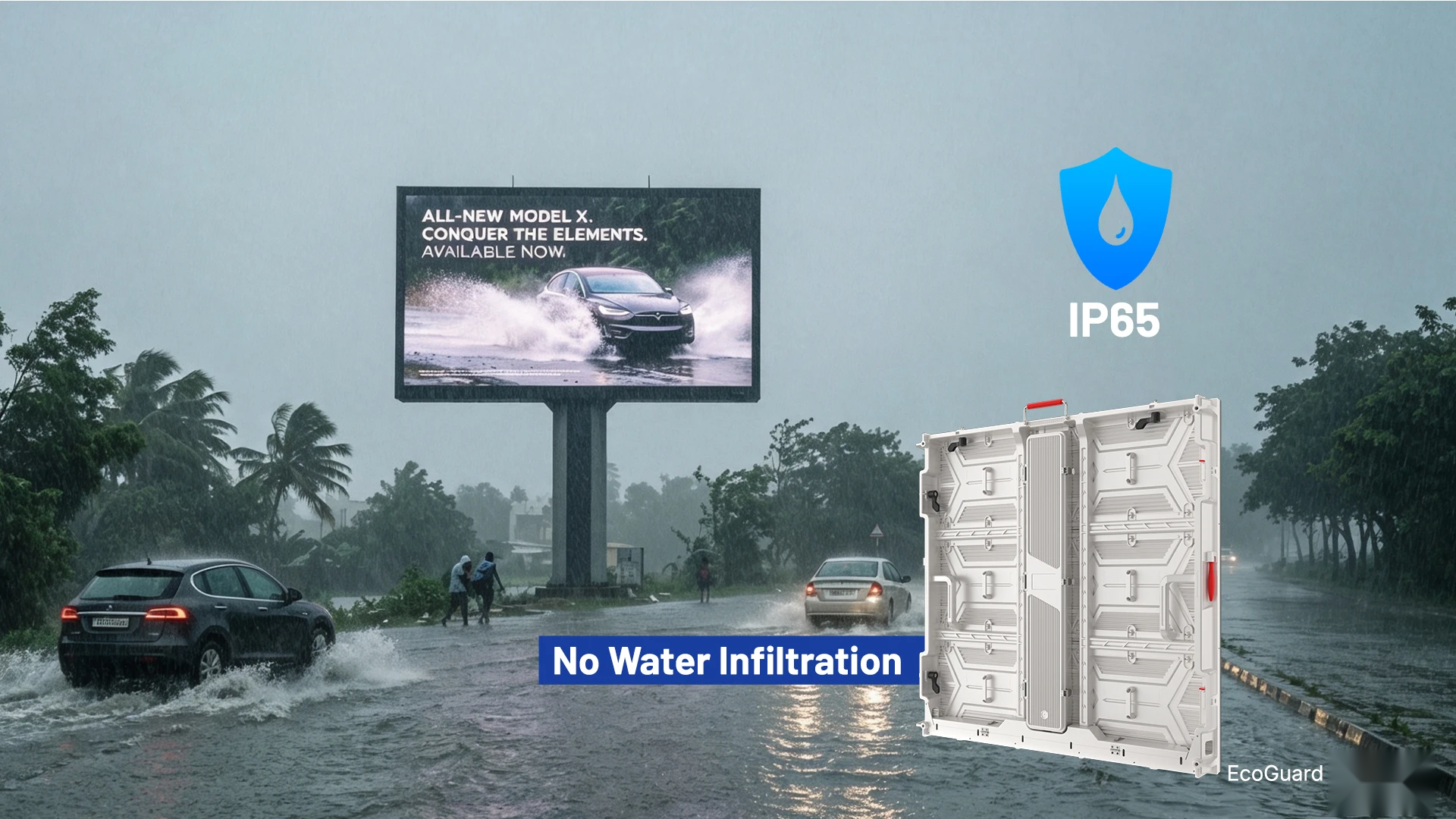 EcoGuard — IP65 Waterproof and Dustproof