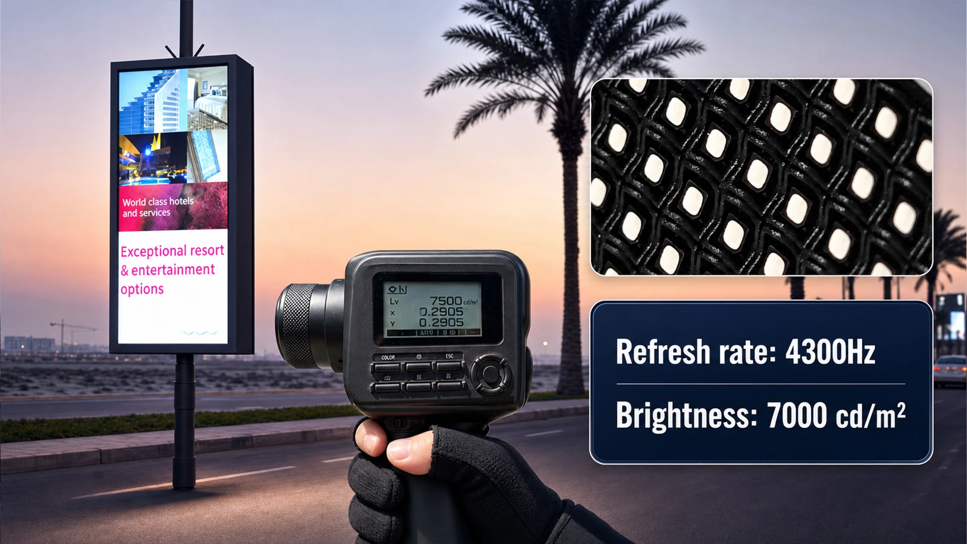 LumiPole — High Brightness, Ultra-Smooth Refresh