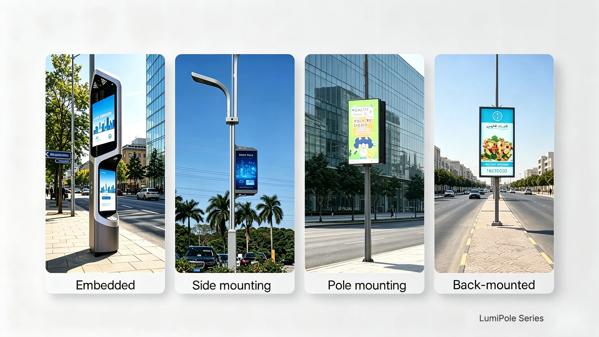LumiPole — Four Ways to Install