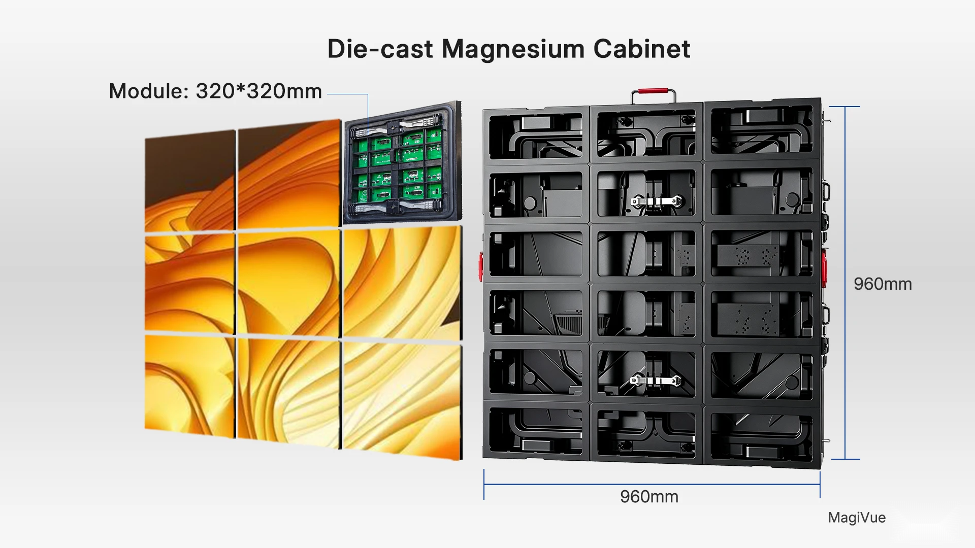 MagiVue — Precision Die-Cast Magnesium Cabinet