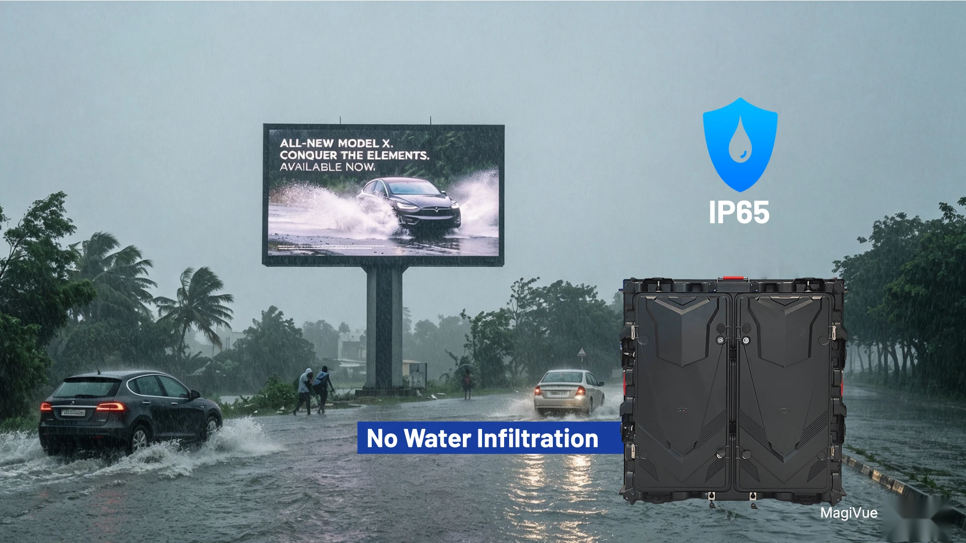 MagiVue — IP65 Waterproof & Dustproof