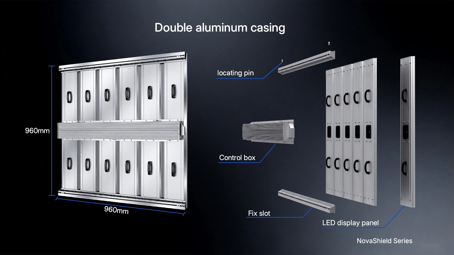 NovaShield — Double Aluminum Casing, Thinner and Lighter