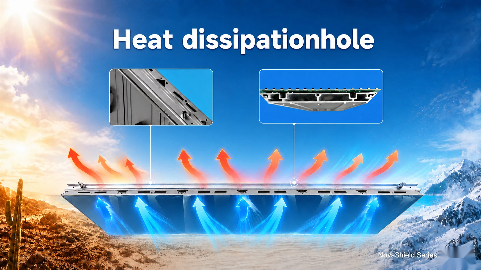 NovaShield — Active Heat Dissipation Performance